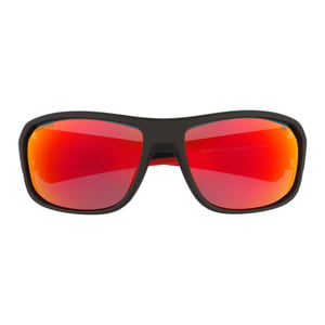 Caterpillar Wrap Mens Matte Black Red Mirror Polarized CTS-8026