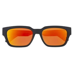 Superdry Rectangle Mens Matte Black Orange Mirror SDS-5004