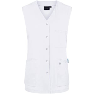 Karlowsky Dames/Dames Essential mouwloze werktuniek (Wit)