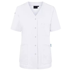 Karlowsky Dames/Dames Essential Werkoverall met korte mouwen (Wit)
