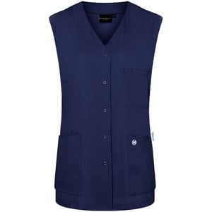 Karlowsky Dames/Dames Essential mouwloze werktuniek (Marine)