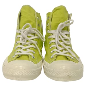 Comme des Garçons Play x Converse Chuck 70 hoge sneakers in groen canvas