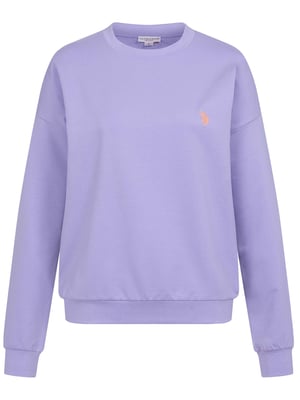 U.S. Polo Assn. dames sweatshirt van katoen met stretch
