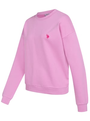 U.S. Polo Assn. dames sweatshirt van katoen met stretch