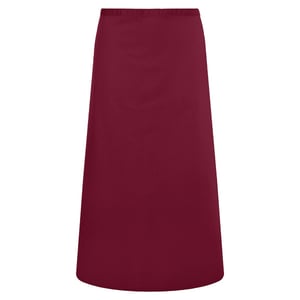 Karlowsky Basic Bistro Contrast Schort (Bordeaux)