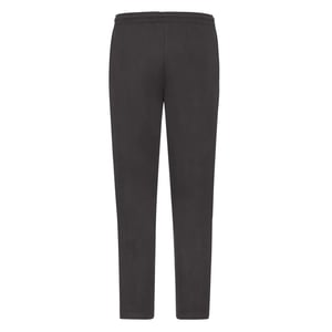 Fruit of the Loom Joggingbyxor med öppen fåll för män (Svart)