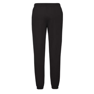 Fruit of the Loom Joggingbyxor med elastisk mudd för herrar Classic (Svart)