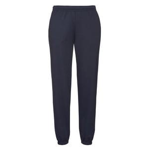 Fruit of the Loom Joggingbyxor med elastisk mudd för herrar Classic (Djupt marinblått)