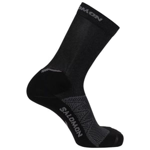 Salomon Volwassen uniseks Speedcross Crew Sokken (Zwart)