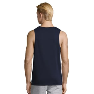 SOLS Heren Sportieve Tank Top (Franse marine)