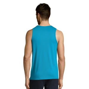 SOLS Heren Sportieve Tank Top (Aqua)