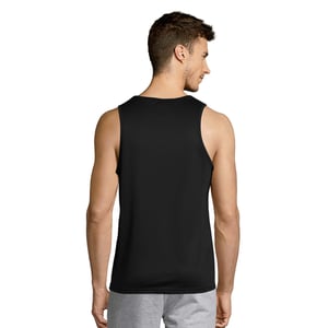 SOLS Heren Sportieve Tank Top (Zwart)