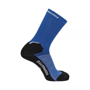 Salomon Volwassen uniseks Speedcross Crew Sokken (Blauw)