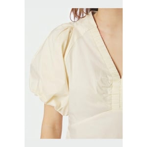 Neo Noir irina poplin blouse 162219 416 butter yellow