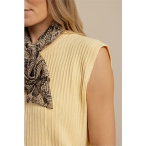 Studio Anneloes leona knitted top 13921 2100 butter yellow