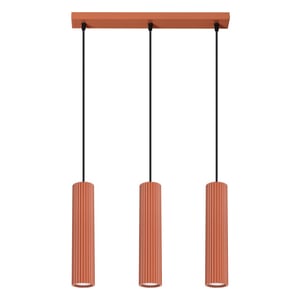 Bright Home Hanglamp karbon minimalistisch 3 lichtpunten rode