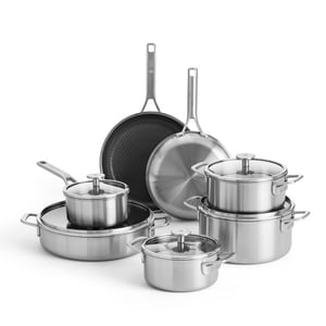BK Cookware Bk durabond hybride large pannenset met hapjespan