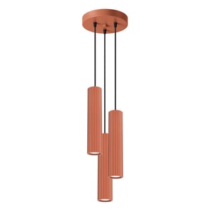 Bright Home Hanglamp karbon minimalistisch 3 lichtpunten rode