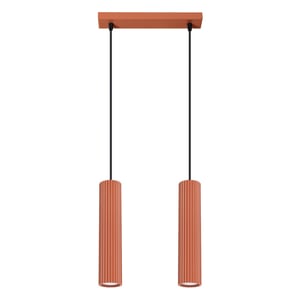Bright Home Hanglamp karbon minimalistisch 2 lichtpunten rode