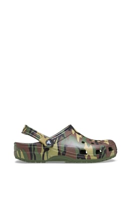 Classic Camouflage Clog Army Green
