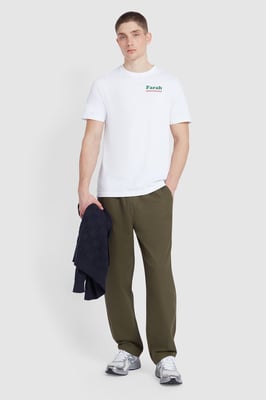 Powis Graphic Tee Regular White
