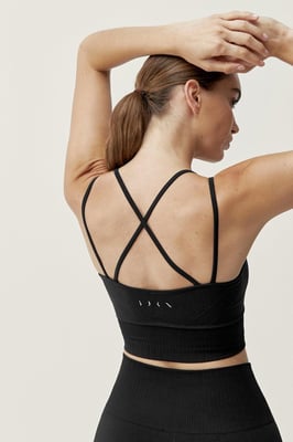 Dana Seamless Top Black