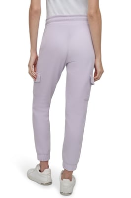 Mini Stud Logo Slim Fit Cargo Jogger With Pockets Purple Orchid