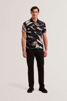 Bernads Reg Fit Chino Black
