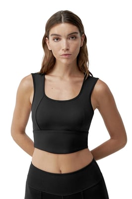 Alisha Performance Top Black