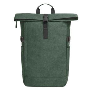 Halfar Cirkel rugzak van gerecycled polyester (Groene Melange)
