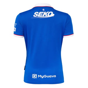 Umbro Mens 25/26 Rangers FC Short-Sleeved Home Shirt (Lapis Blue)
