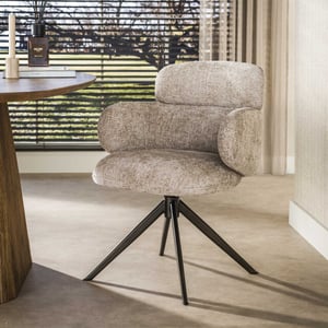 Hoyz eetkamerstoel flex - 63x64x83 cm set van 2