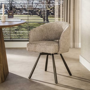 Hoyz eetkamerstoel cross - 56x58x81 cm set van 2