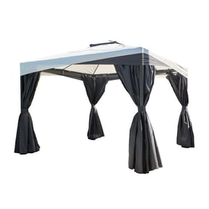 Sojag Malta 1010 aluminium paviljoen 3x3 mtr met afneembaar stoffen dak