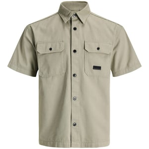 Jack & Jones Jcoben classic fusion shirt ss zand