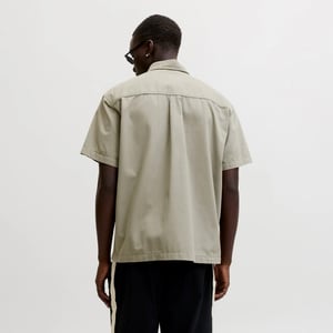 Jack & Jones Jcoben classic fusion shirt ss zand