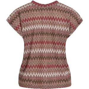 Vila Vibirdie rev v-neck ss glitter top dessin