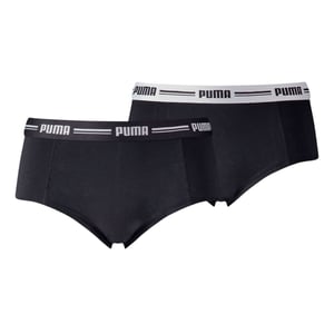 Puma Dam Mini Trosor (Paket med 2) (Svart)