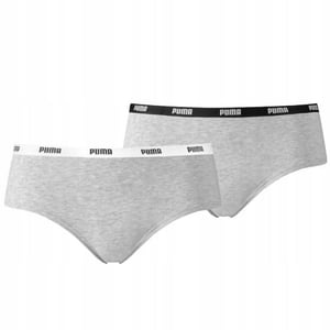 Puma Dam Hipster Trosor (Förpackning med 2) (Grå)
