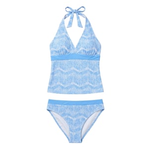 Mountain Warehouse Dam Ocean Notion Tankini Topp (Klart Blå)