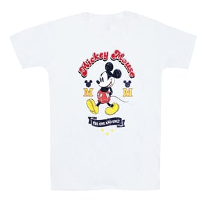 Disney Unisex Adult One & Only Mickey Mouse T-Shirt (White)