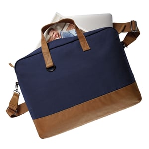Halfar Life Laptoptas (Marine / Bruin)