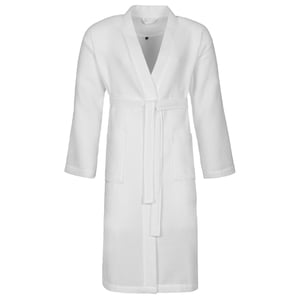 Vossen Wellington badjas voor volwassenen (Wit)