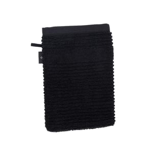 Vossen Morgen Badstof Washandschoen (Zwart)