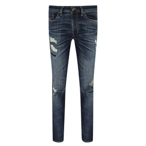 Diesel Heren Thavar Jeans (Donkerblauw)