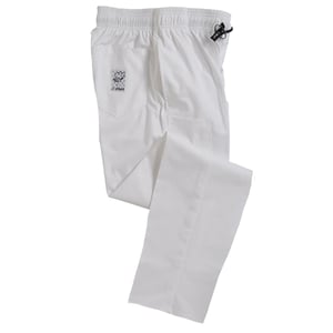 Le Chef Unisex Vuxen Professionella Kockbyxor (Vit)