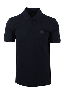Boss Orange PASSERZIP POLO DARK BLUE