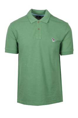 Paul Smith Reg Fit SS Polo Zebra Green