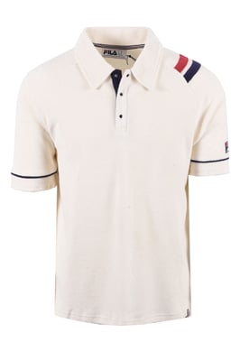 FILA MASSIMO TERRY POLO GARDENIA/GARNET/FILA NAVY