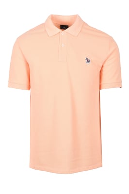 Paul Smith Reg Fit SS Polo Zebra Peach